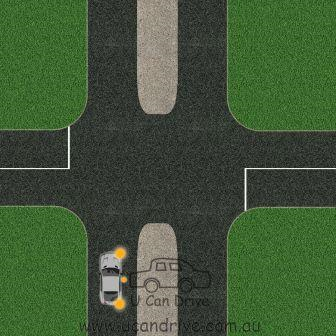 U-Turn at a Meridian